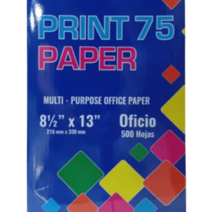 RESMA DE PAPEL BOND PRINT 75 PAPER