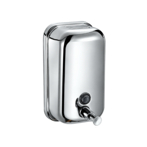 DISPENSADOR JABON RELLENABLE ACERO INOXIDABLE 1*800 ML