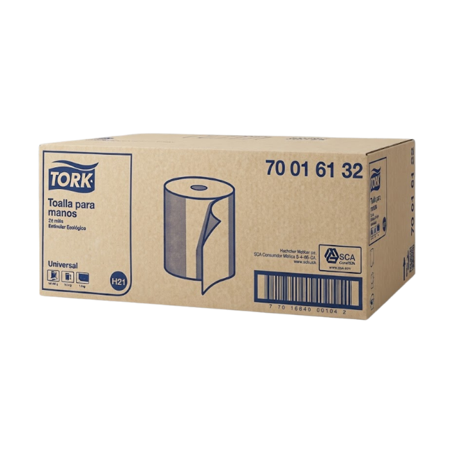 TOALLA ROLLO EXTENDER ROLLO TORK CAJA 6X240 MTS.