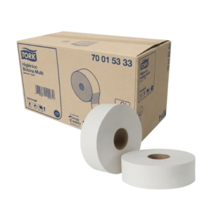 PAPEL HIG. JUMBO ROLL TORK CAJA 6X400 MTS.