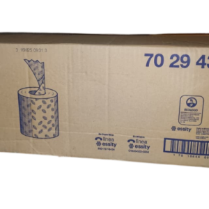 TOALLA ROLLO FLUIDO CENTRICO TORK 06 ROLLOS 837 HJS.