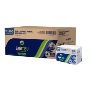TOALLA INTERFOLIADA SANITISU 12X200