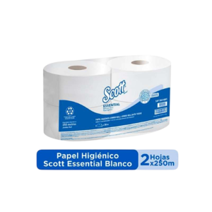 PAPEL HIGIENICO JUMBO ROLL SCOTT PERFUMADO 6X250 MTS