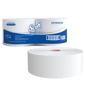 PAPEL HIG. JUMBO ROLL SCOTT 4X400 MTS.