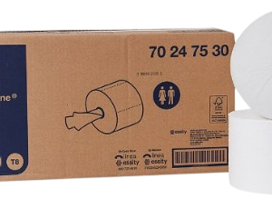 PAPEL HIG. JUMBO FLUIDO CENTRICO TORK 06 ROLLOS 1250 HJS.