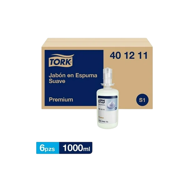 JABON P/ MANOS SENSITIVE, CAJA 1X6X1000 ML.