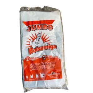 BOLSA GABACHA BLANCA MEDIANA, 100*1 JUMBO