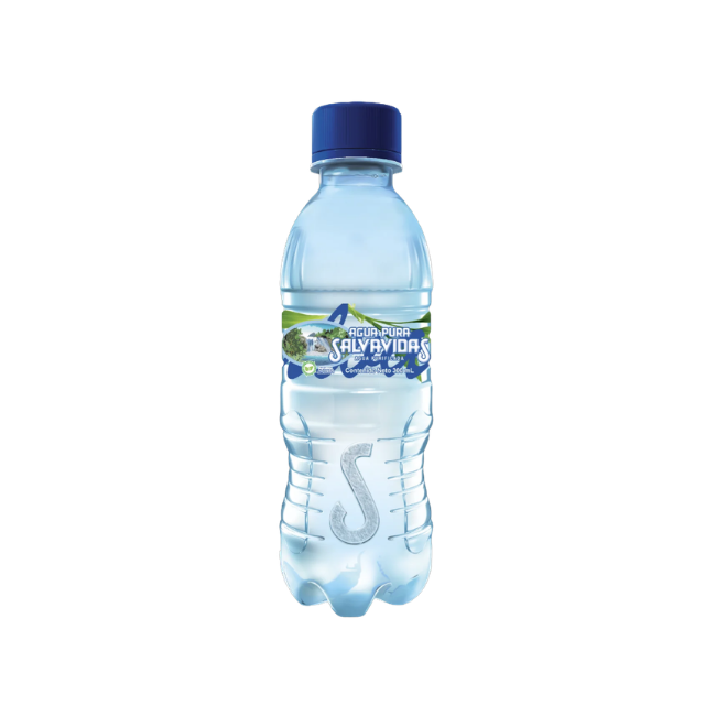 AGUA PURA SALVAVIDA 300 ML.