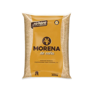 AZUCAR CAÑA REAL BOLSA 400 GRS. MORENA