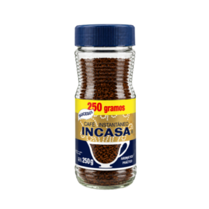 CAFÉ INSTANTANEO INCASA FRASCO 250 GRS.