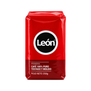 CAFÉ PARA HERVIR LEON ROJO 350 GRS.