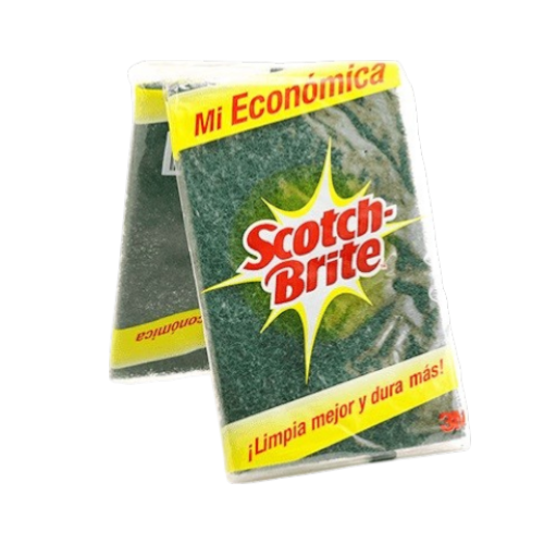 ESPONJA VERDE 3M" MI ECONOMICA