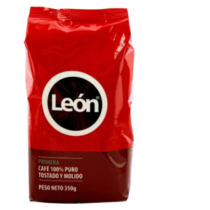 CAFÉ PARA HERVIR LEON ROJO 350 GRS.