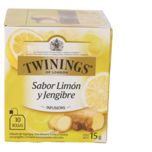 TE LIMON Y JENGIBRE TWININGS CAJA 10*1