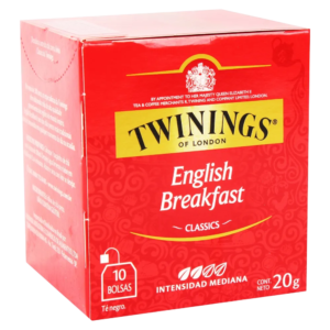 TE ENGLISH BREAKFAST TWININGS, CAJA 10X1