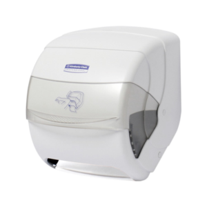DISPENSADOR TOALLA ROLLO MANO CODO KIMBERLY CLARK