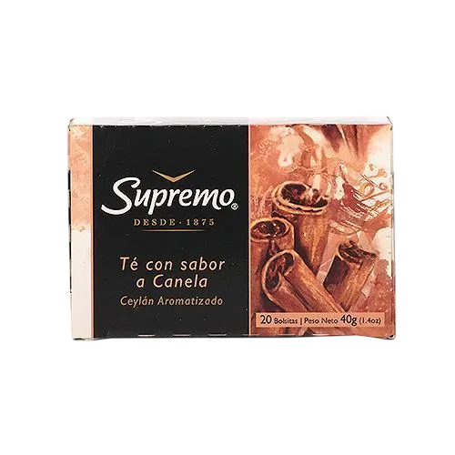 TE SUPREMO CANELA, CAJA 20X1