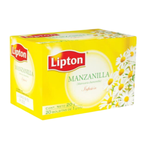 TE MANZANILLA LIPTON, CAJA 20X1