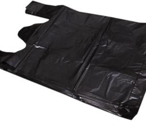 BOLSA GABACHA NEGRA JUMBO PAQ. 100X1