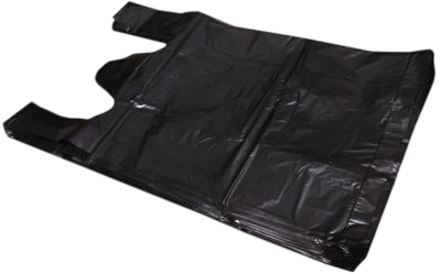 BOLSA GABACHA NEGRA JUMBO PAQ. 100X1