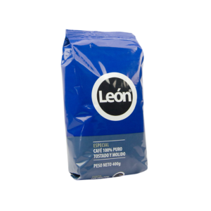 CAFÉ PARA HERVIR LEON AZUL 400 GRS.