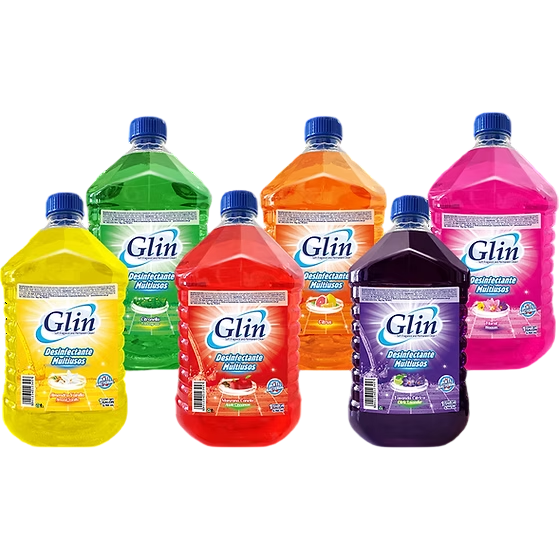 DESINFECTANTE LIQUIDO GLIN, GALON VARIOS AROMAS