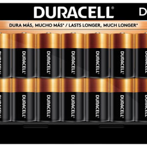 BATERIA DURACELL ALCALINA D PAQ. 14*1