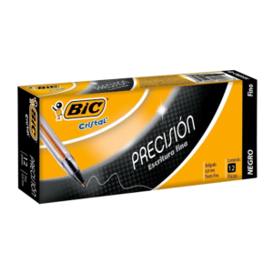 LAPICERO NEGRO BIC CAJA 12*1