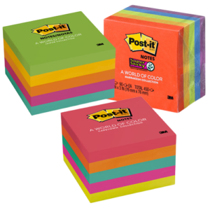 POST IT BLOCK 400 HJS.  VARIOS COLORES