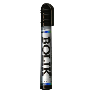 MARCADOR NEGRO PERMANENTE GRUESO BOLIK