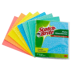 PAÑO ABOSORVENTE SCOTCH BRITE 18X20 CMS.