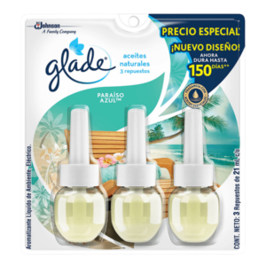 REPUESTO AMBIENTAL GLADE ELECTRICO 21 ML.