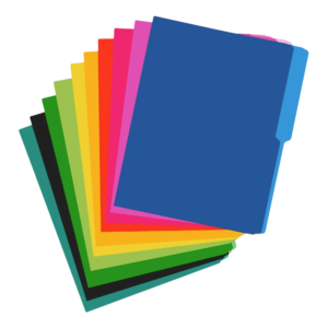 FOLDER MANILA DE COLORES