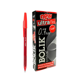 BOLIGRAFO ROJO BOLIK