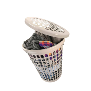 CANASTA PLASTICA PARA ROPA