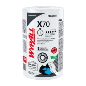 WYPALL KCP X-70 – ROLLO DE 88 PAÑOS | CÓDIGO 30242846