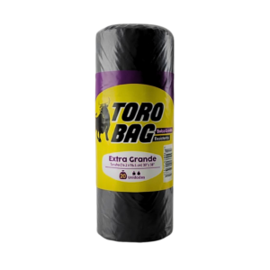 BOLSA BASURA NEGRA GRANDE 24"X36" PAQUETE , 1*100 TOROBAG