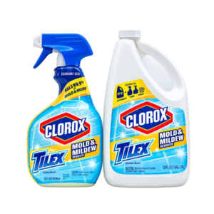 CLOROX TILEX SPRAY DESINFECTANTE REMOVEDOR DE HONGOS Y MOHO 1.89 L + 946 mL / 64 OZ + 32 OZ