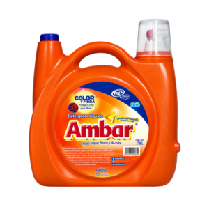 DETERGENTE LÍQUIDO ÁMBAR PARA ROPA 4.5 LITROS
