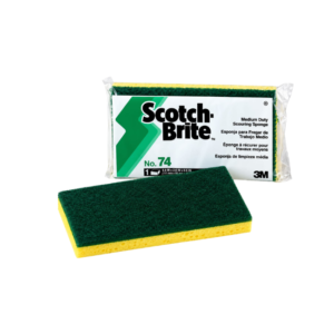 3M™ FIBRA VERDE CON CELULOSA AMARILLA SCOTCH-BRITE™ #74