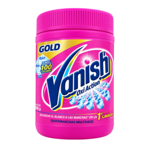 QUITAMANCHAS VANISH EN POLVO PARA ROPA DE COLOR –  450g